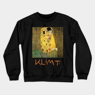 The Kiss by Gustav Klimt Crewneck Sweatshirt